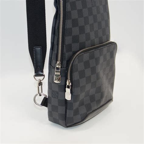 louis vuitton damier graphite bag|louis vuitton avenue sling bag.